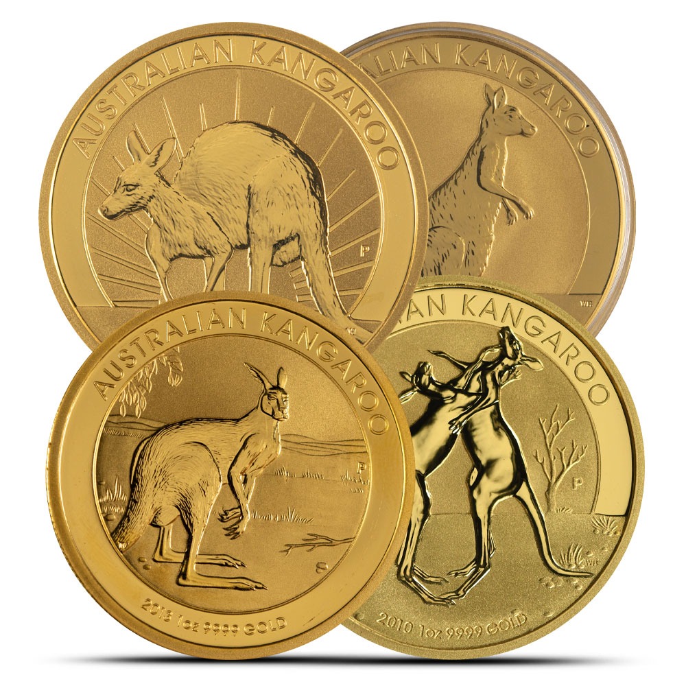 1 oz Australian Gold Kangaroo Coi