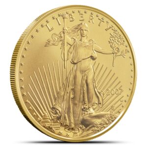 1 oz Burnished American Gold Eagle C