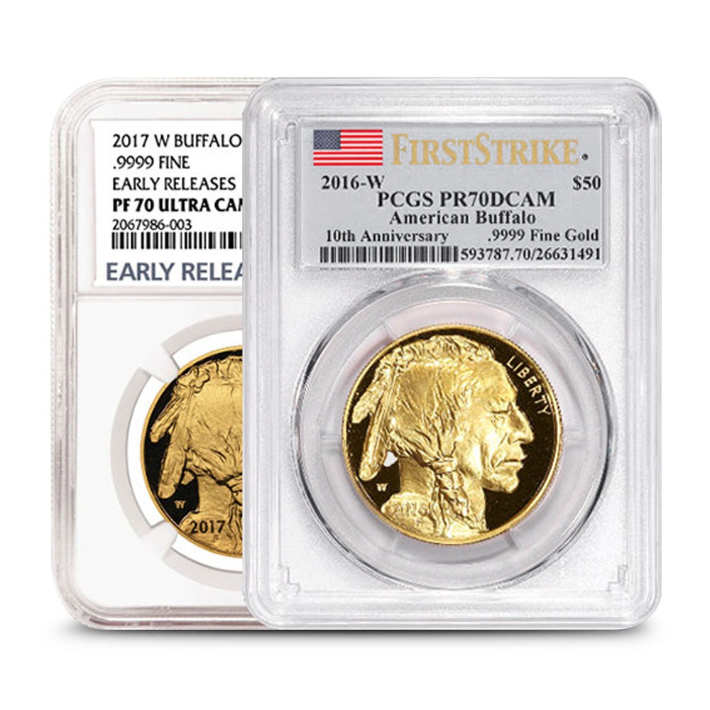 1 oz Proof American Gold Buffalo Coi
