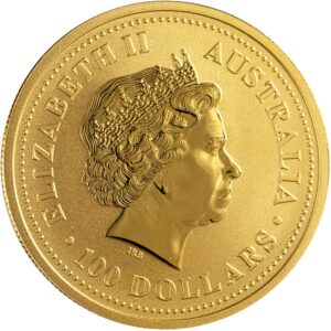 2000 1 oz Australian Gold Lunar Dragon Coin