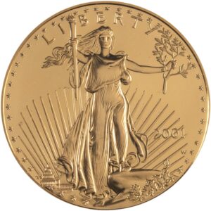 2001-W 1 oz Proof American Gold Eagl
