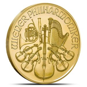 2003 1 oz Austrian Gold Philharmonic