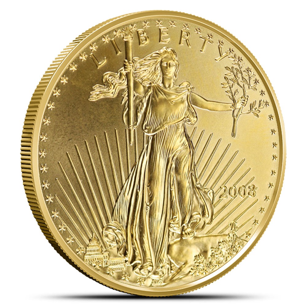 2008 1 oz American Gold Eagle Coin