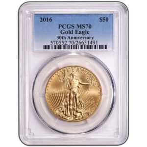 2016 1 oz American Gold Eagle Coin P