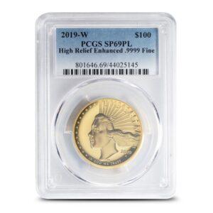 2019-W 1 oz American Liberty High Re