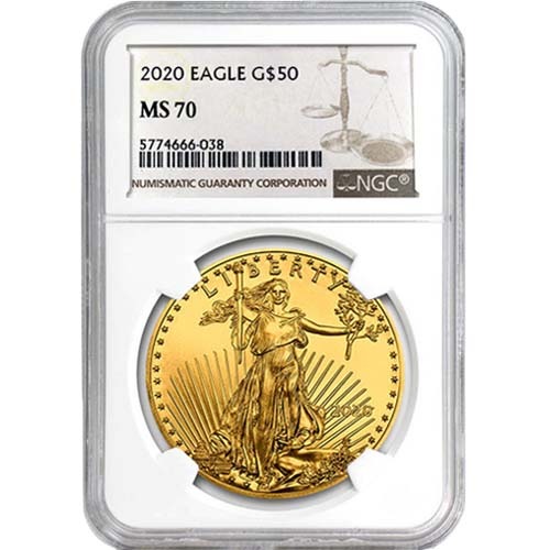 2020 1 oz American Gold Eagle Coin N