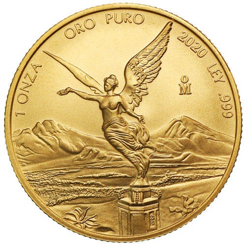 2020 1 oz Mexican Gold Libertad Coin