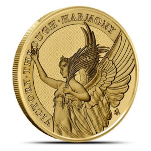 1 oz St. Helena Gold Queens Virtues