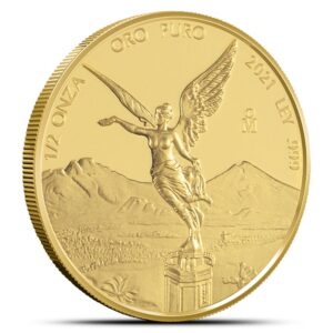2021 1/2 oz Proof Mexican Gold Liber