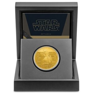 2022 1 oz Proof Niue Gold Mandalorian Bo-Katan Kryze Coin (Box + CoA)