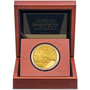 2022 1 oz Proof Niue Gold Mandalorian Grogu Coin