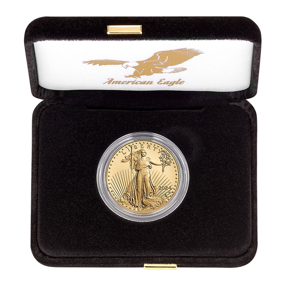 2024-W 1/2 oz Proof American Gold Ea