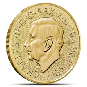 2025 1 oz British Gold Tudor Beasts The Queen’s Panther Coin (BU)