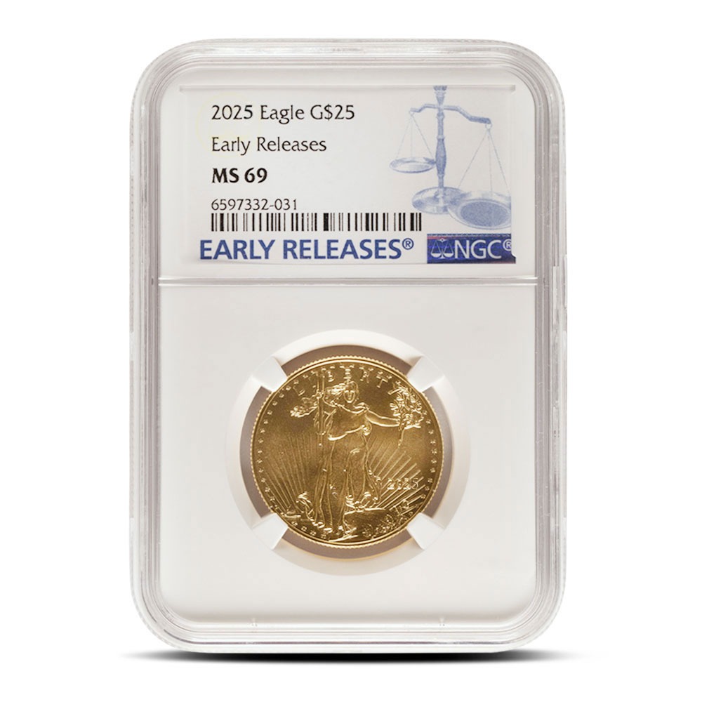 Buy 2025 1/2 oz American Gold Eagle