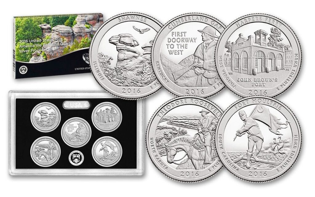 America The Beautiful Coins