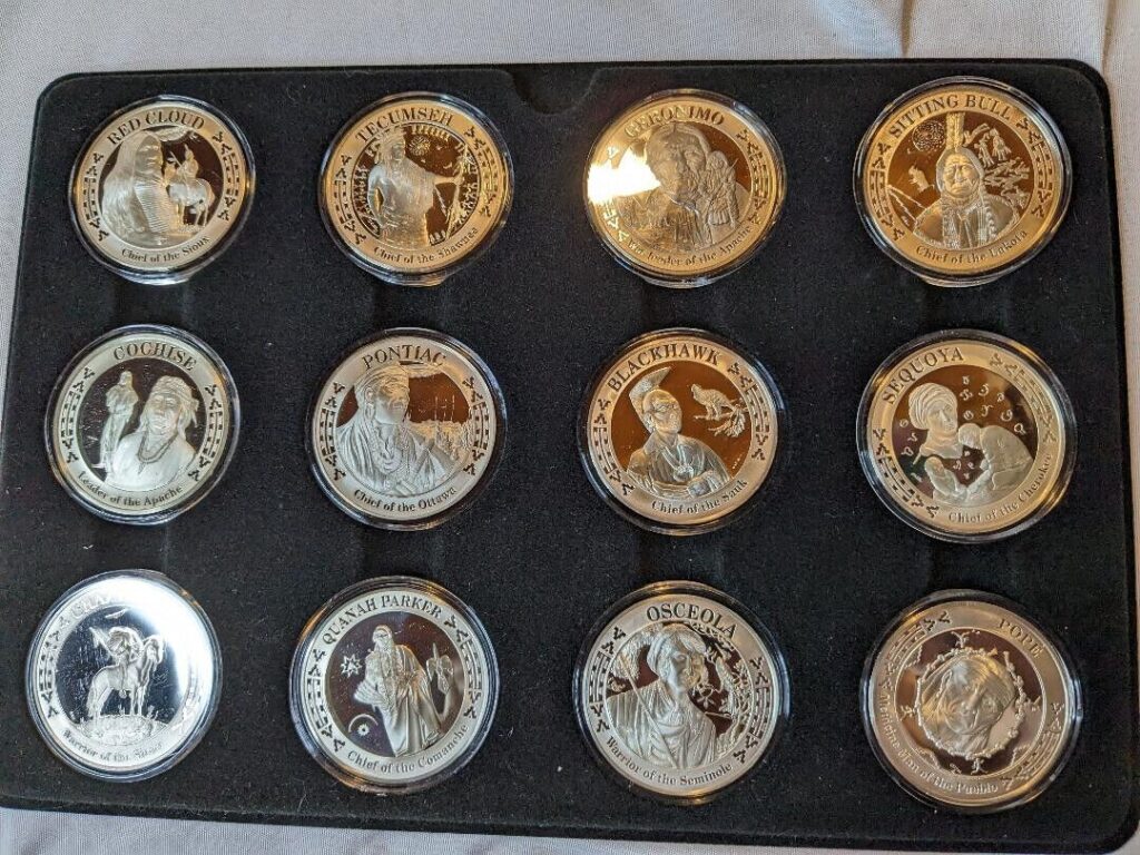 Native American Mint Silver Coins