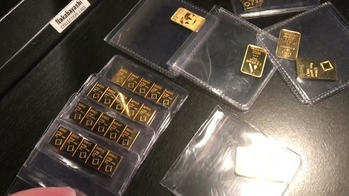 Small Gold Bars 1 gram