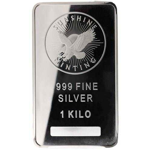 Buy 1 Kilo Sunshine Silver Bar