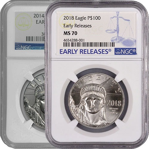 oz American Platinum Eagle Coin NGC