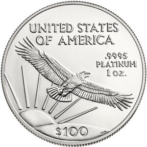 Buy 1 oz American Platinum Eagle Coin (Random Year, BU)