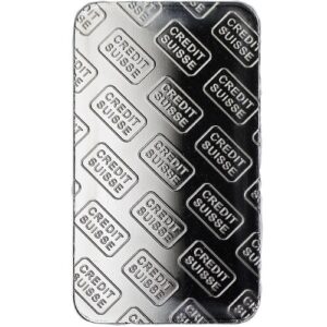 Buy 1 oz Credit Suisse Platinum Bar (w/ CoA)