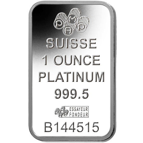 1 oz PAMP Suisse Fortuna Platinum Bar (New w/ Assay) - Image 4