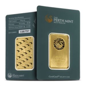 Buy 1 oz Perth Mint Gold Bars
