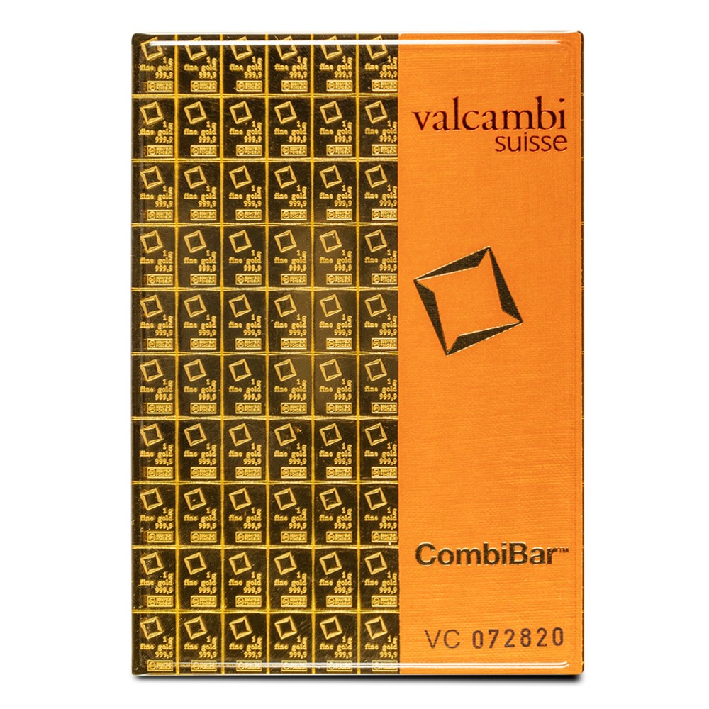 Buy 100 Gram Valcambi Gold CombiBar