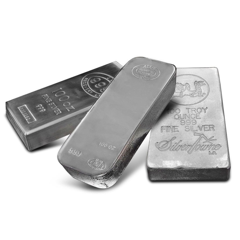 Buy 100 oz Silver Bars Online