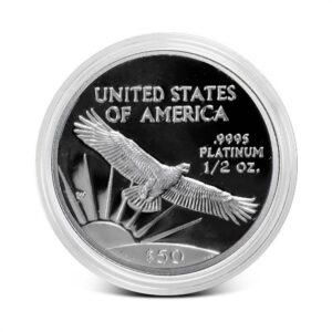 1/2 oz Proof American Platinum Eagle