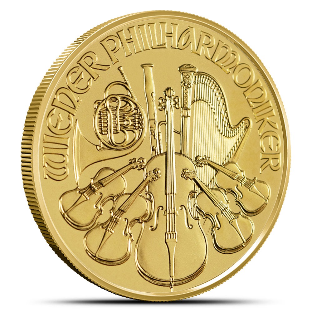 1/4 oz Austrian Gold Philharmonic Co