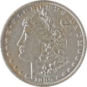 1880-CC Morgan Silver Dollar Coin (GSA)