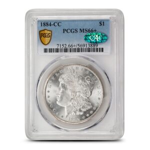 1884-CC Morgan Silver Dollar PCGS MS