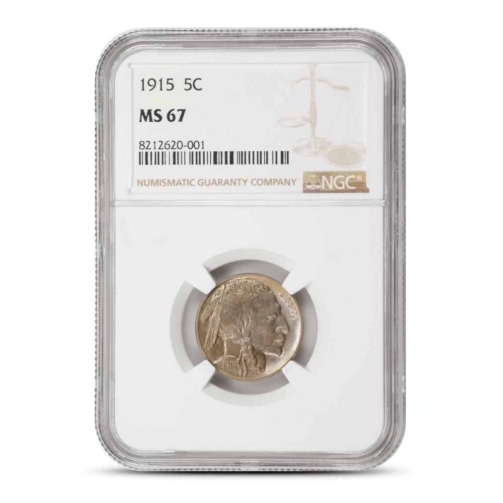 Buy 1915 Buffalo Nickel NGC MS67