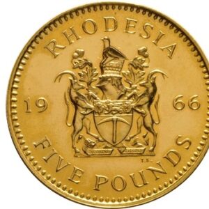 Buy 1966 Rhodesia Gold 3 coin set Boxed