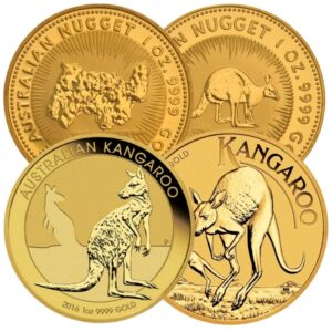 1 oz Australian Kangaroo Gold Nugget