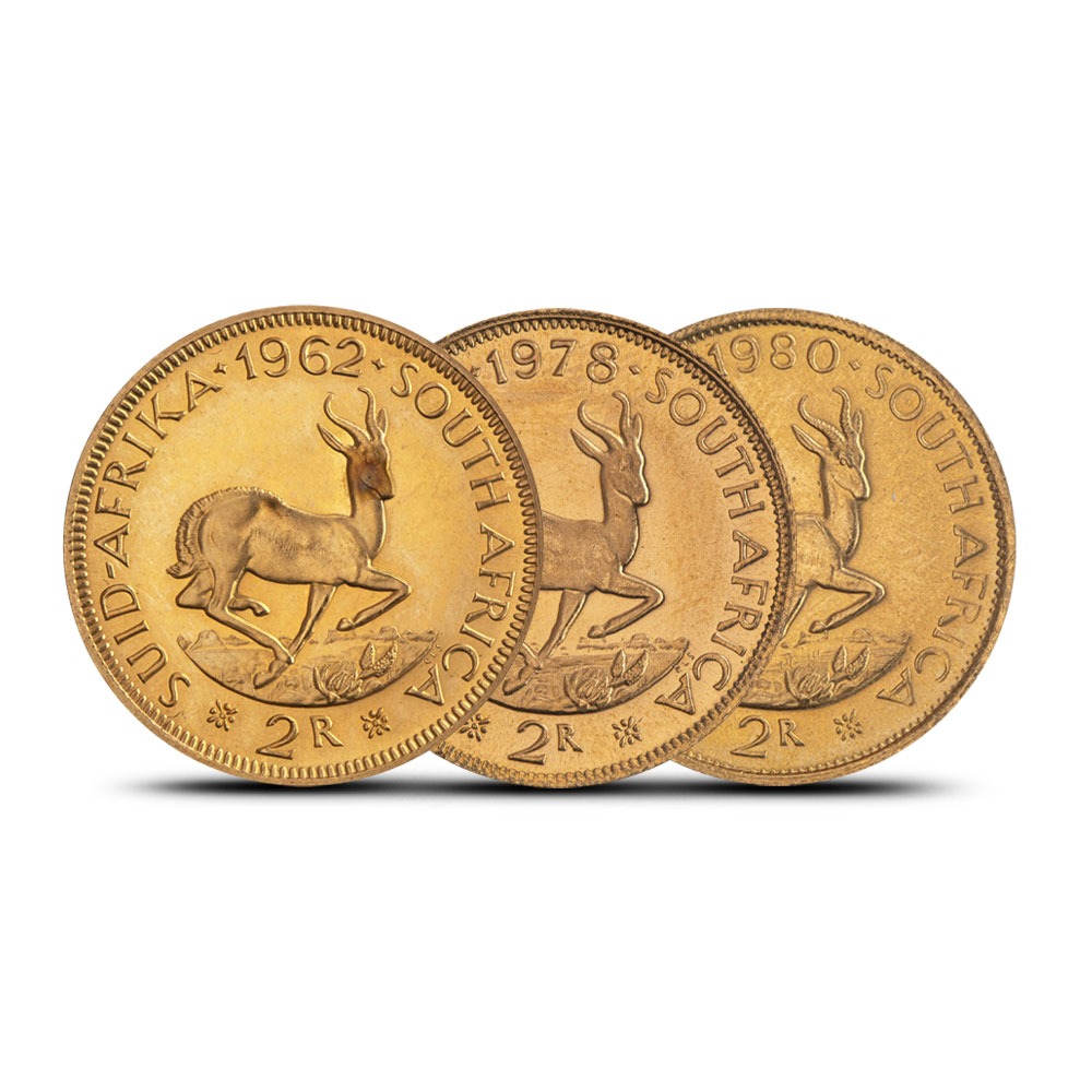 Buy 2 Rand South African Gold Coin