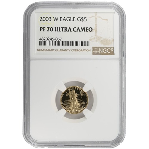 2003-W 1/10 oz Proof American Gold