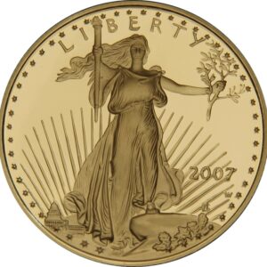 2007 Proof American Eagle 1/2 oz Gol