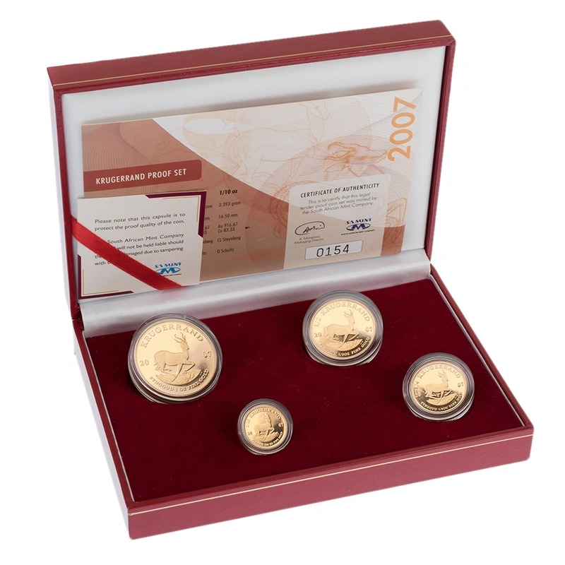 2007 Proof Krugerrand Gold Coin 4 Co