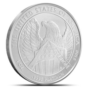 2007-W 1 oz Burnished American Platinum Eagle Coin (Box + CoA)