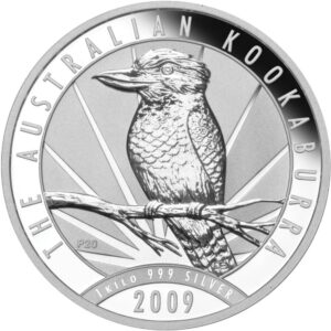 1 Kilo Australian Silver Kookaburra
