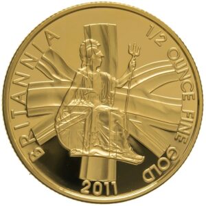2011 Proof 1/2 oz Gold Britannia Coi