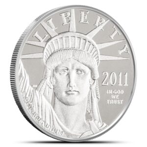 2011-W 1 oz Proof American Platinum