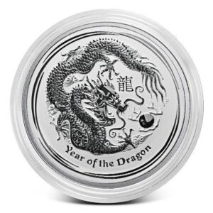 1 Kilo Australian Lunar Dragon Silve