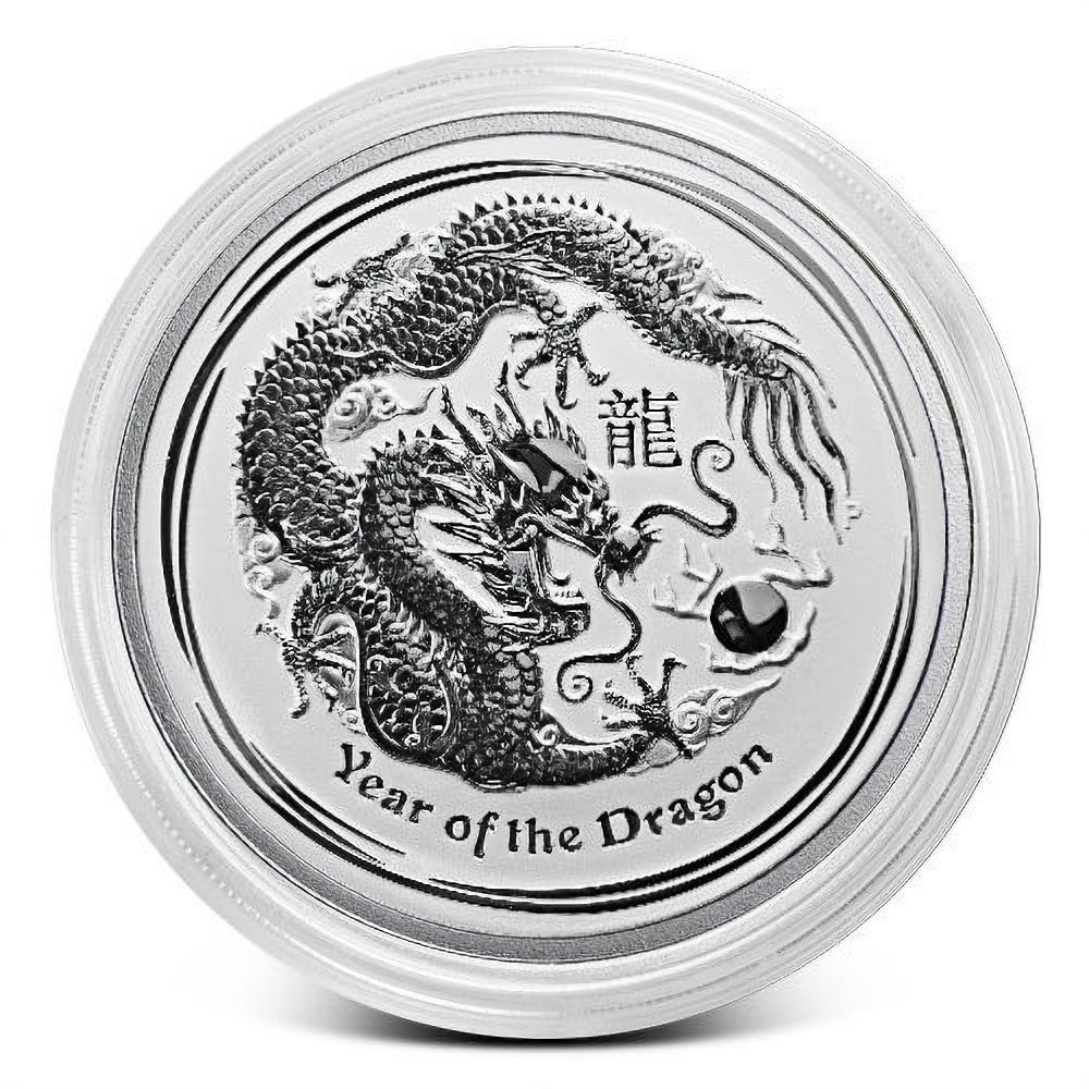 1 Kilo Australian Lunar Dragon Silve