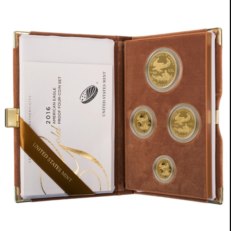 Buy 2016 Proof Gold Eagle 4 Coin Set