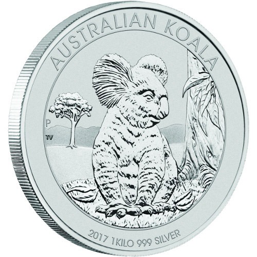 2017 1 Kilo Australian Silver Koala