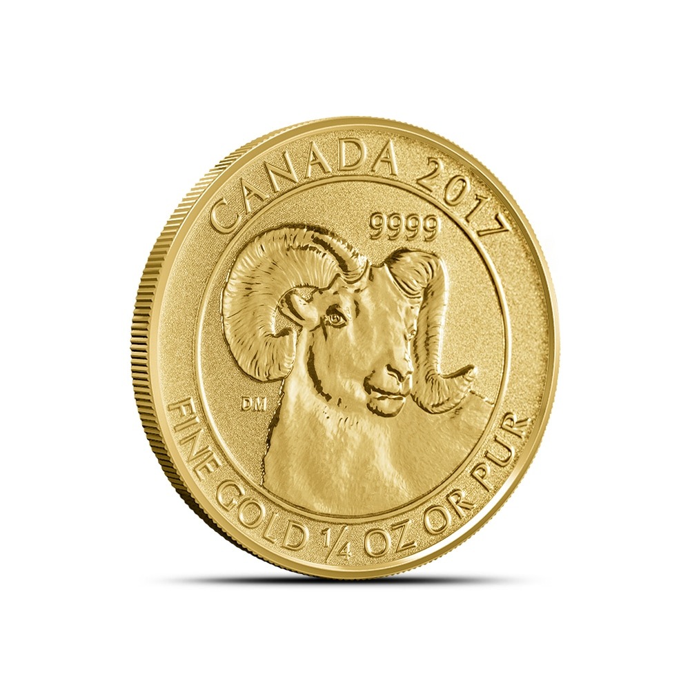 2017 1/4 oz Canadian Gold Big Horn