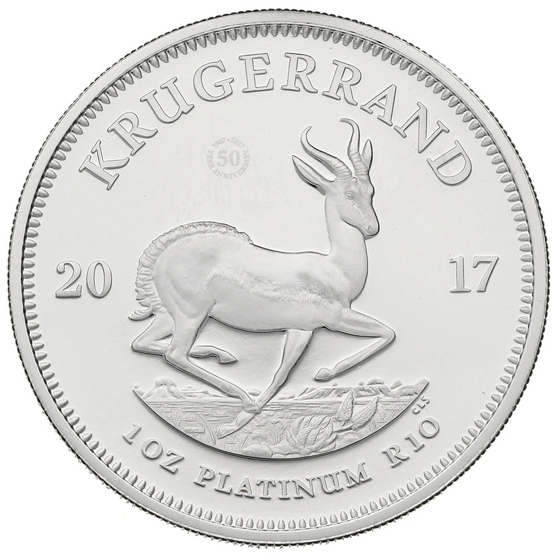 2017 1 oz Proof Platinum Krugerrand